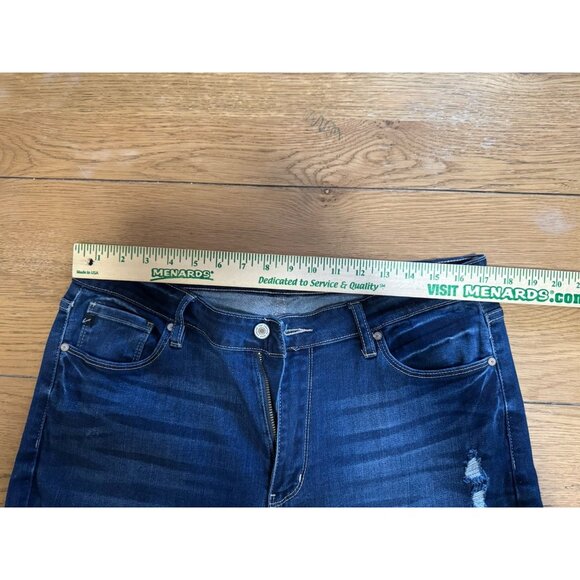 KanCan Women's Distressed Jeans Size XL Stretch Cotton Blend Preppy Modern - Picture 4 of 12